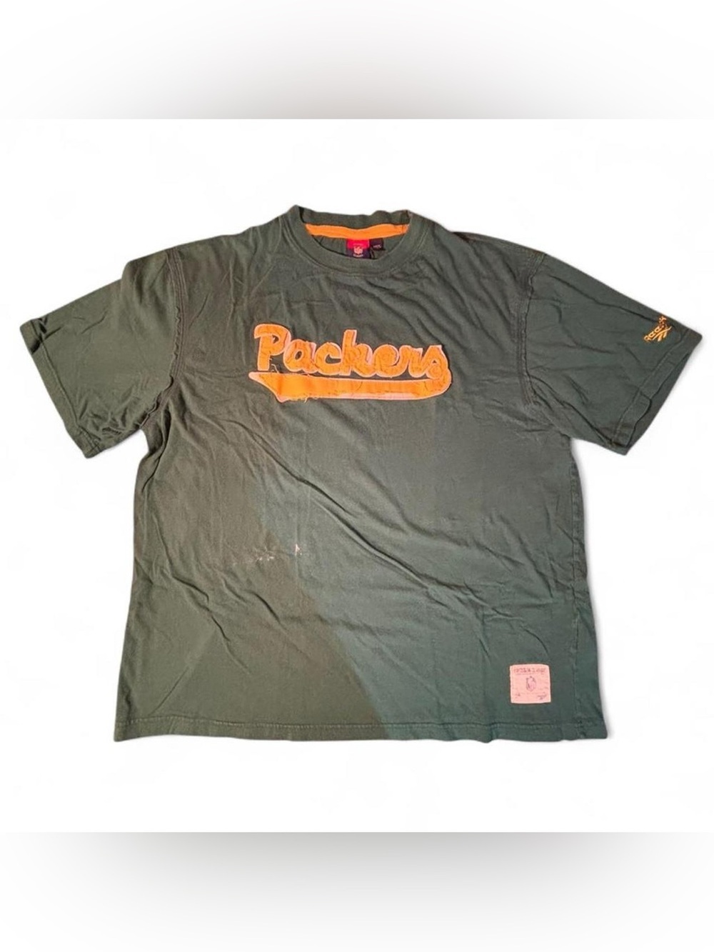 Vintage Reebok Green Bay Packer Short-Sleeve Tee